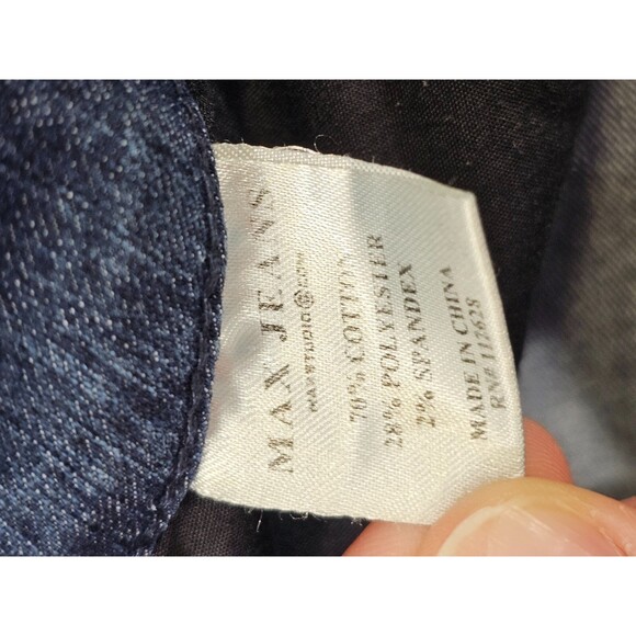 ALK Women's Size 8 Max Jeans Straight Leg Mid Rise Denim Blue Jeans Pants EUC - Picture 4 of 5